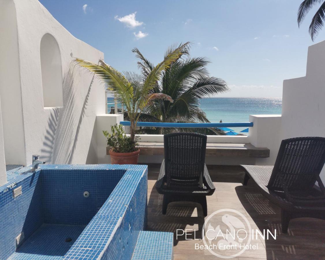 Pelicano Inn Playa Del Carmen - Beachfront Hotel Buitenkant foto